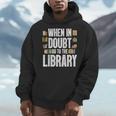 Cool Book Reader Men Women Library Themed Bookworm Librarian Men Hoodie Cool Book Reader Men Women Library Themed Bookworm Librarian Men Hoodie