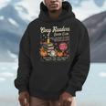 Cozy Reader Book-Club Fall Bookish Booktrovert Librarian Men Hoodie