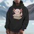 Cute Axolotl Reading Books Shirt Kawaii Axolotl Lover Men Hoodie Cute Axolotl Reading Books Shirt Kawaii Axolotl Lover Men Hoodie