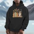 Cute Kawaii Border Collie Dog Books Flowers Men Hoodie Cute Kawaii Border Collie Dog Books Flowers Men Hoodie