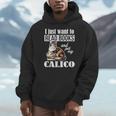 Cute Read Books Calico Cat Lover For Men Women Girls Kids Men Hoodie