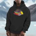 Dachshund Book Reading Lovers Bookworm Girls Teachers Men Hoodie