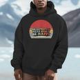 Drink Coffee Read Books Be Happy Retro Vintage Sunset Men Hoodie