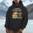 Easily Distracted By GUINEA PIGS And Books Men Hoodie Easily Distracted By GUINEA PIGS And Books Men Hoodie
