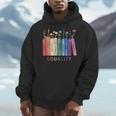 Equality Flower Books Equal Rights Social Justice Feminist Men Hoodie Equality Flower Books Equal Rights Social Justice Feminist Men Hoodie