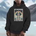 My Weekend Is Fully Booked Book Rainbow Reading Bookworm Men Hoodie