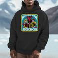 Have Fun With Books Sarcastic Occult Retro Comic Dark Humor Men Hoodie