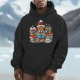 Gingerbread Reading Book Lovers Christmas Bookworm Librarian Men Hoodie Gingerbread Reading Book Lovers Christmas Bookworm Librarian Men Hoodie