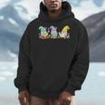 Gnomes Reading Books Teacher Easter Day Eggs Book Lovers Men Hoodie Gnomes Reading Books Teacher Easter Day Eggs Book Lovers Men Hoodie