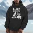 Golden Retriever Easily Distracted By Books And Dogs Premium Tri-Blend Men Hoodie Golden Retriever Easily Distracted By Books And Dogs Premium Tri-Blend Men Hoodie