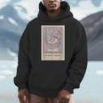 Hockey Romance Tarot Card Books Reader Cozy Reading Men Hoodie