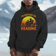 I'd Rather Be Reading Retro Book Lover Bookworm Men Hoodie I'd Rather Be Reading Retro Book Lover Bookworm Men Hoodie