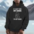 I'm Not Going Book Enthusiast Men Hoodie
