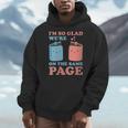 I'm So Glad We'Re On The Same Page Book Lover Writer Men Hoodie I'm So Glad We'Re On The Same Page Book Lover Writer Men Hoodie