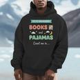 If IT Involves Books And Pajamas Count Me In Literary Reader Men Hoodie If IT Involves Books And Pajamas Count Me In Literary Reader Men Hoodie