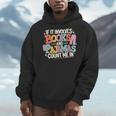 If It Involves Books And Pajamas Count Me In Reading Bedtime Men Hoodie
