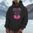 Just A Girl Who Loves Books Butterflies Reading Men Hoodie