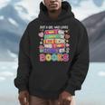Just A Girl Who Loves Books Reading Library Men Hoodie