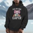 Just One More Chapter Book Lover Librarian Teacher For Men Women Kids Men Hoodie