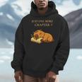 Just One More Chapter Capybara With Book Men Hoodie