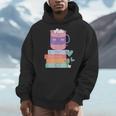 Kawaii Pastel Goth Cute Hot Chocolate Book Lover Anime Art Men Hoodie
