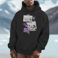 Kids DOAWK Purple Loded Diper Collage Book Series Men Hoodie Kids DOAWK Purple Loded Diper Collage Book Series Men Hoodie
