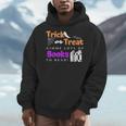 Librarian Halloween Trick Or Treat Bat & Books Men Hoodie