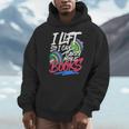 Lift So I Can Carry More Books Lovers Gym Reader Men Hoodie