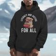 Literacy And Justice For All Read Banned Books Banning Books Men Hoodie