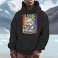 Llamen Cute Kawaii Llama Eating Ramen And Reading Books Men Hoodie Llamen Cute Kawaii Llama Eating Ramen And Reading Books Men Hoodie