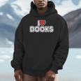 I Love Books Men Hoodie
