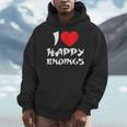 I Love Happy Endings Massage Book Reader Idea T-Shirt Men Hoodie
