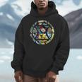 Marvel Widow Retro Comic Book Filled Spy Icon Men Hoodie