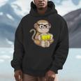 Monkey Nerd Book Glasses Men Hoodie Monkey Nerd Book Glasses Men Hoodie