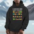 I Have No Shelf Control Book Lover Cute Reading Men Hoodie