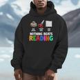 Nothing Beats Reading Rock Paper Scissors For Book Lover Men Hoodie Nothing Beats Reading Rock Paper Scissors For Book Lover Men Hoodie