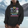 Nothing Beats Reading Rock Paper Scissors Game Book Lover Men Hoodie Nothing Beats Reading Rock Paper Scissors Game Book Lover Men Hoodie