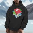 Pile Of Books Stack Of Books Costume Men Hoodie Pile Of Books Stack Of Books Costume Men Hoodie