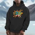 POW Colorful Comic Book Pop Art Fun Superhero Men Hoodie