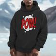 POW Comic Art Book Superhero Bubble Cartoon T-Shirt Men Hoodie POW Comic Art Book Superhero Bubble Cartoon T-Shirt Men Hoodie