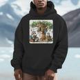 Raccoon Family Reading Around Treetop Home Books Adventure Men Hoodie Raccoon Family Reading Around Treetop Home Books Adventure Men Hoodie
