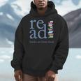 Read Because Books Are Brain Food Reading Rocks Literary Tee Men Hoodie