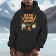 Read S'More Books Camping Outdoors Travel Campfire Smores Men Hoodie