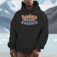 Readers Are Leaders Men Women Kids Reading Book Lover Men Hoodie