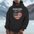 Reading Books Since 1776 American Reading Pride Men Hoodie