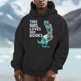 Reading Books For Girl Kids Bookworm Story Reader Men Hoodie