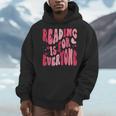 Reading Is For Everyone Books Lover Librarian Bookish Groovy Men Hoodie