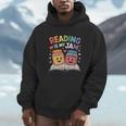 Reading Is My Jam Book Lover Humor Men Hoodie
