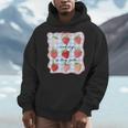 Reading Is My Jam Preppy Stawberry Bookworm Book Lover Nerd Men Hoodie