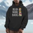 Reading Reader Read More Books Librarian Literature Teacher Men Hoodie